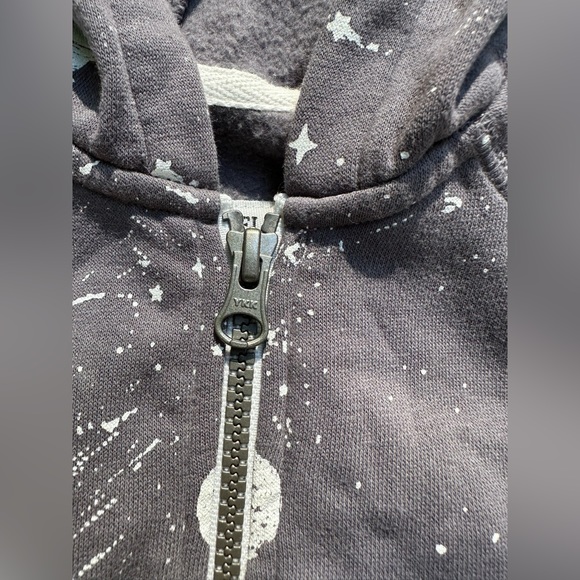 Carter’s Grey Outer Space Hoodie 12m - Picture 9 of 11